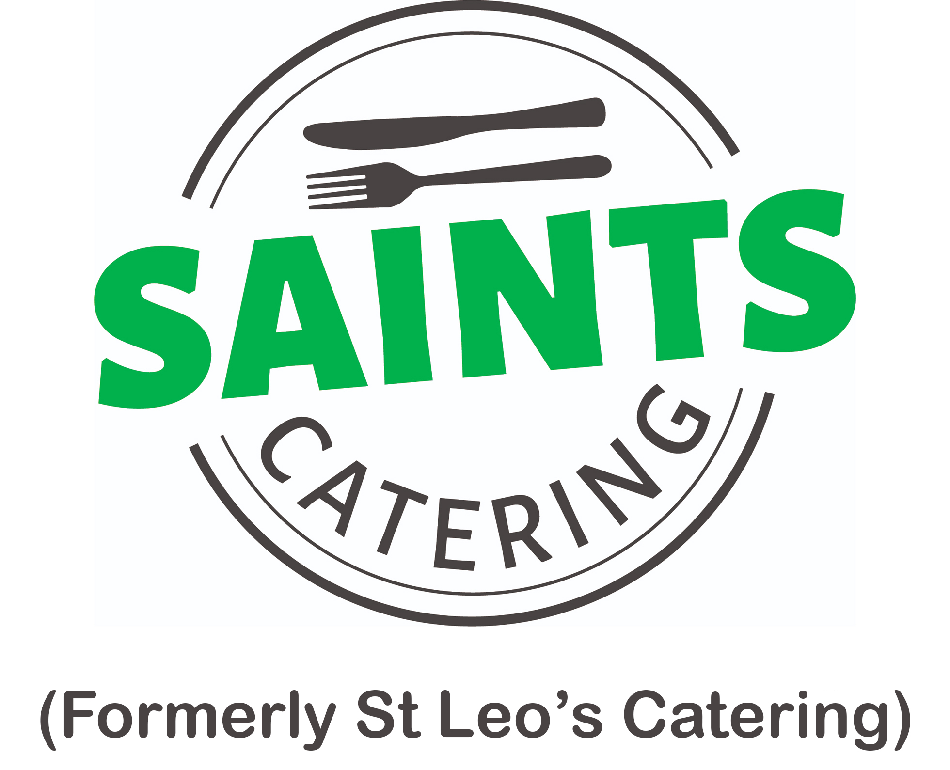saints catering logo